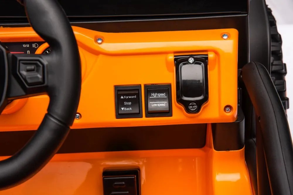 LEAN CARS Autobatéria YSA8813 Orange 24V