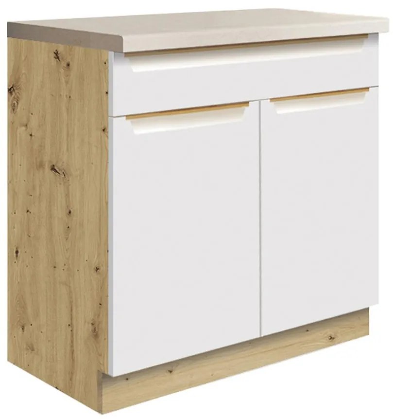 Skrinka do kuchyne Glamour6d White