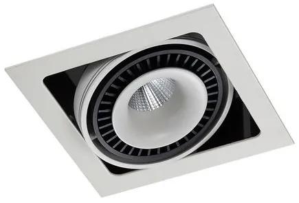 ITALUX LED stropné podhľadové osvetlenie ALESSO, 18W, teplá biela