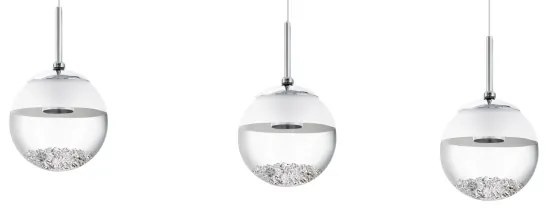 Eglo 93784 – Závesné svietidlo MONTEFIO 1 LED 3X5W/230V