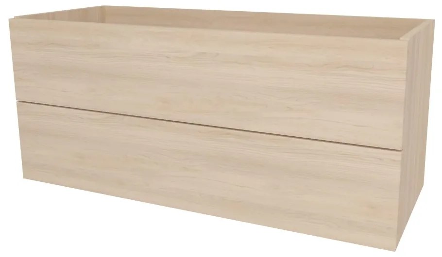 Mereo, Mereo Aira, kúpeľňová skrinka 121 cm, Multidecor, Javor Hard šampanský, MER-CN793SJHS2