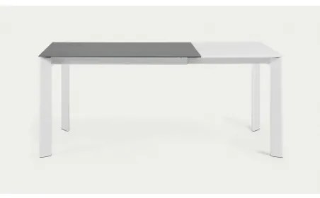 AXIS PORCELAIN WHITE rozkladací jedálenský stôl 120 (180) cm
