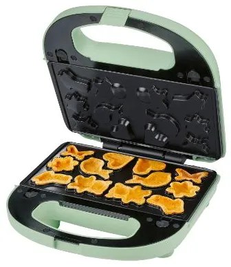 Silvercrest®  Kitchen Tools Vaflovač s vymeniteľnými platňami Swew 750 D4/Sowew 750 D4 (mentolová)  (100387639)