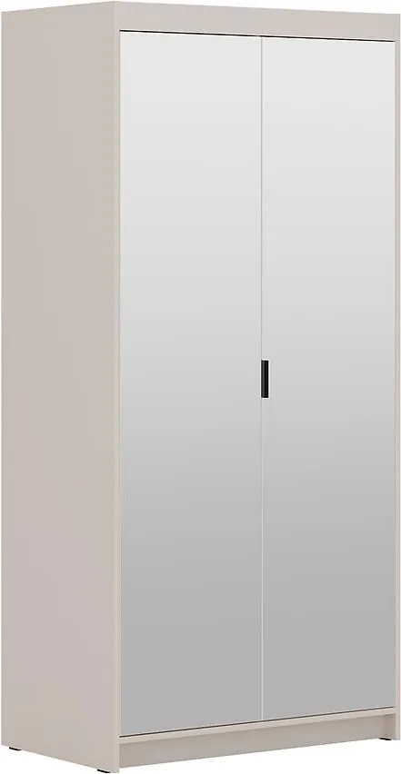 Skriňa Elena 2D zrkadlo pieskovo béžová