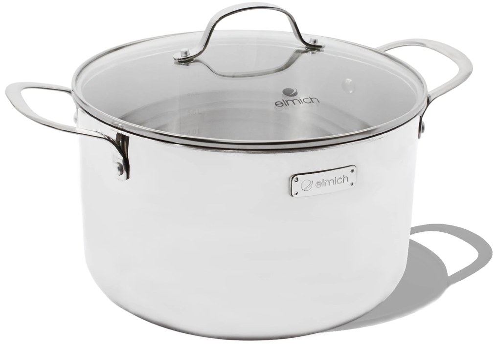 Elmich Trojvrstvový nerezový hrniec na indukciu Trimax 26 cm (8 l)