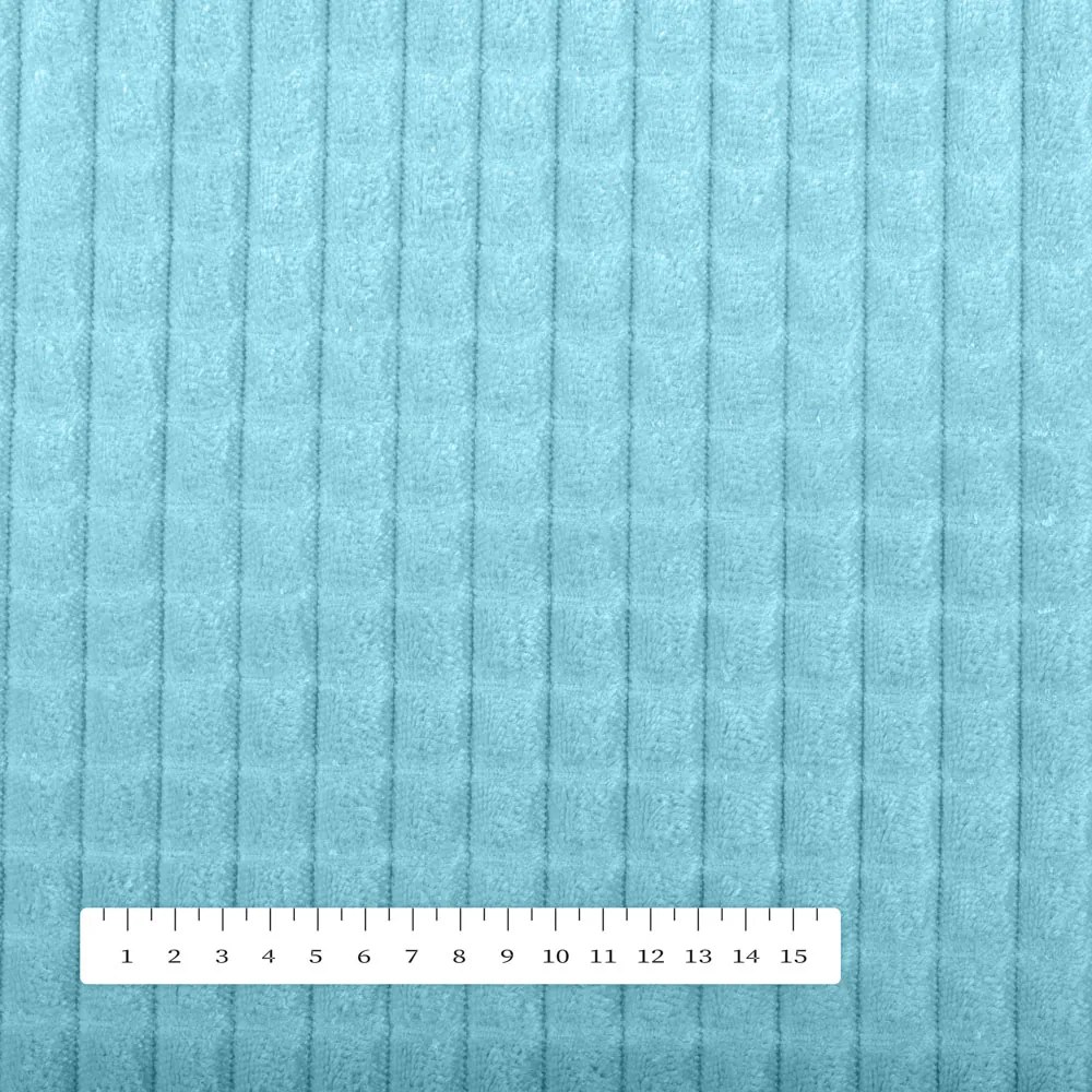 Biante Detské posteľné obliečky do postieľky Minky kocky MKK-006 Svetlo modré Do postieľky 90x140 a 40x60 cm