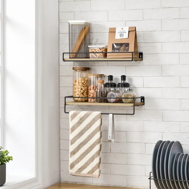 Sada dvoch nástenných políc LWS441B88