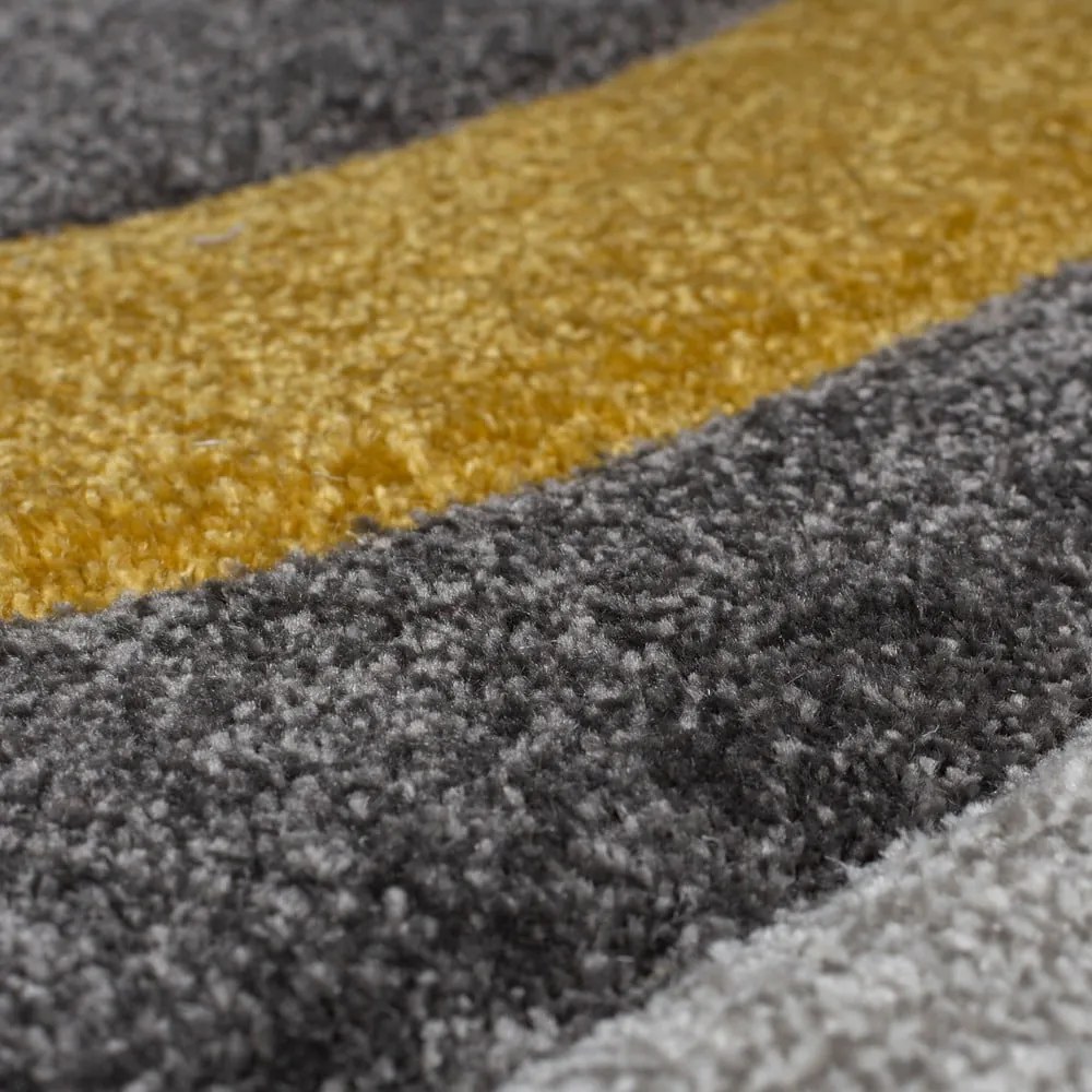 Okrovožlto-sivý koberec 160x230 cm Elude Orb – Flair Rugs