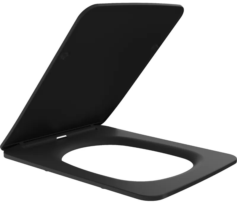 Mexen, Mexen Vera deska wolnoopadająca slim, duroplast, czarna mat - 39164085
