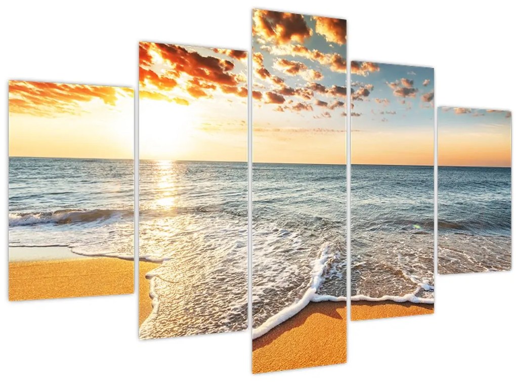 Obraz - Východ slnka (150x105 cm)