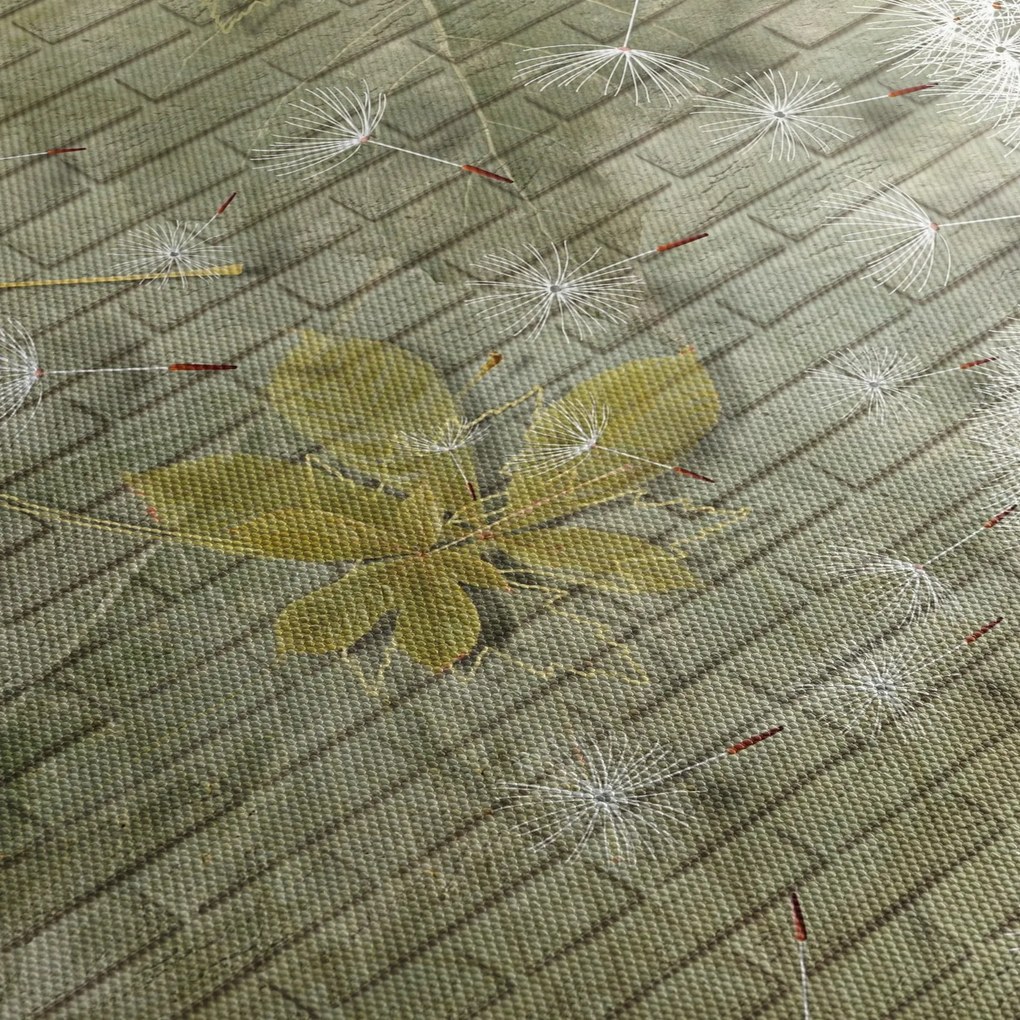 Obraz - Púpavy unášané vetrom (120x50 cm)