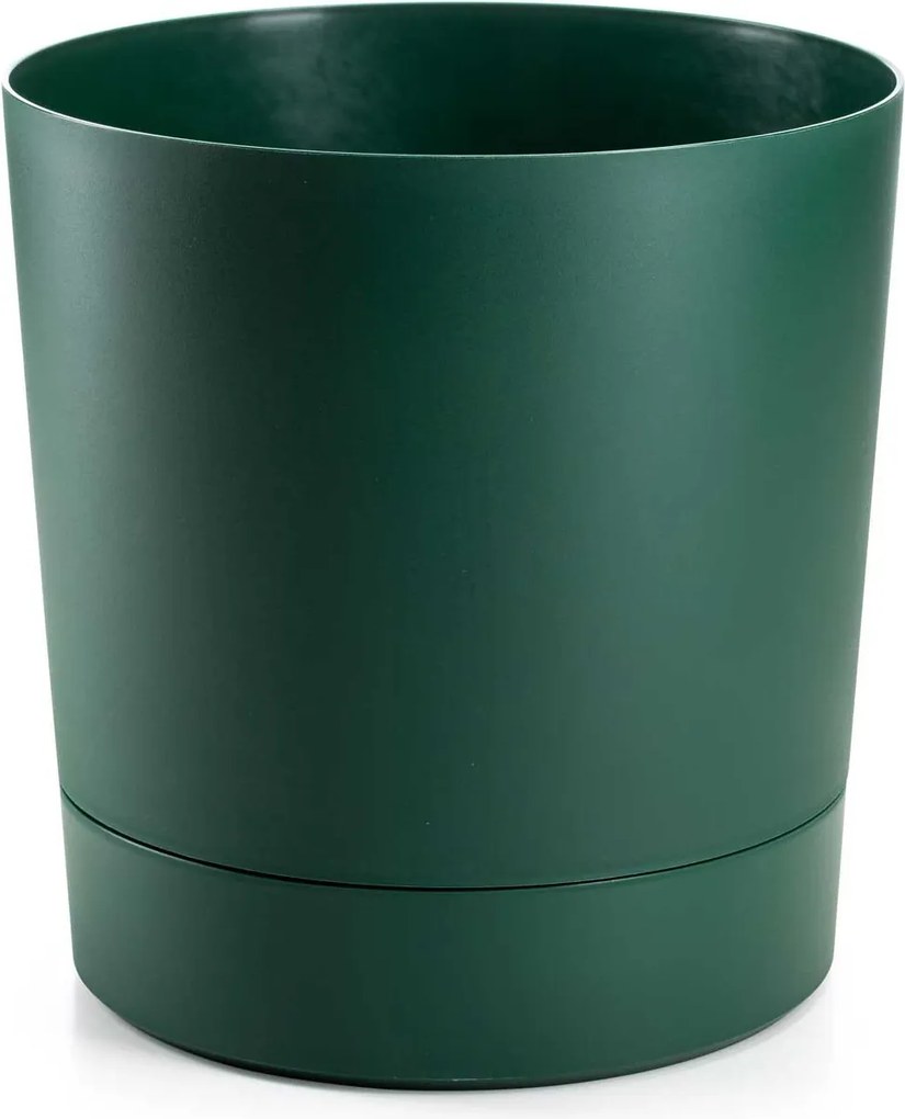 Květináč s podmiskou AZALEA 35 cm zelený