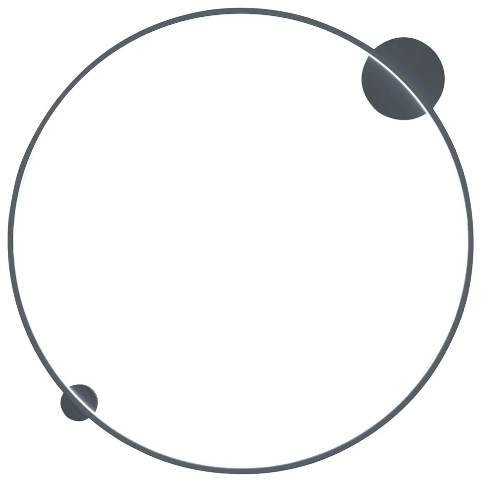 Nástenné LED svietidlo Saturno2, 1x LED 46w, 4000k, b