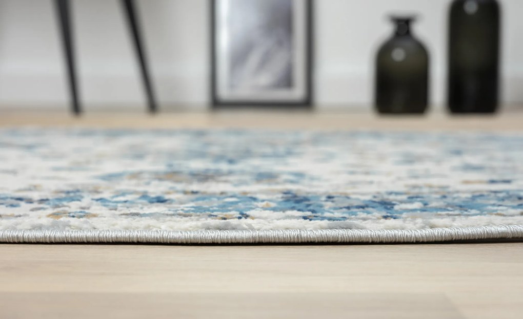 Kusový koberec My Heriz CA60098 Beige kruh, 120x120 (priemer) kruh, béžová, chodba / predsieň, My Flair