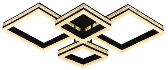 LED stmievateľný prisadený luster LED/175W/230V 3000-6500K + diaľkové ovládanie