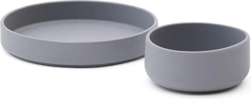 Silikónová detská jedálenská súprava 2 ks Lili – Kave Home