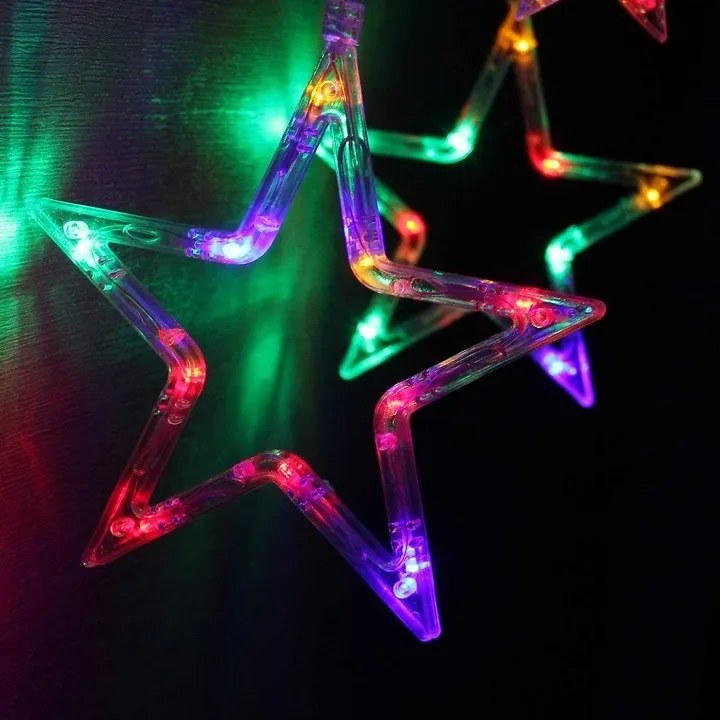 Dekoratívna LED svetelná reťaz AROD 005 - 200 cm viacfarebná