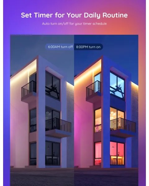 Govee - LED RGBWW Stmievateľná žiarovka Smart E27/12W/230V 2700-6500K Wi-Fi