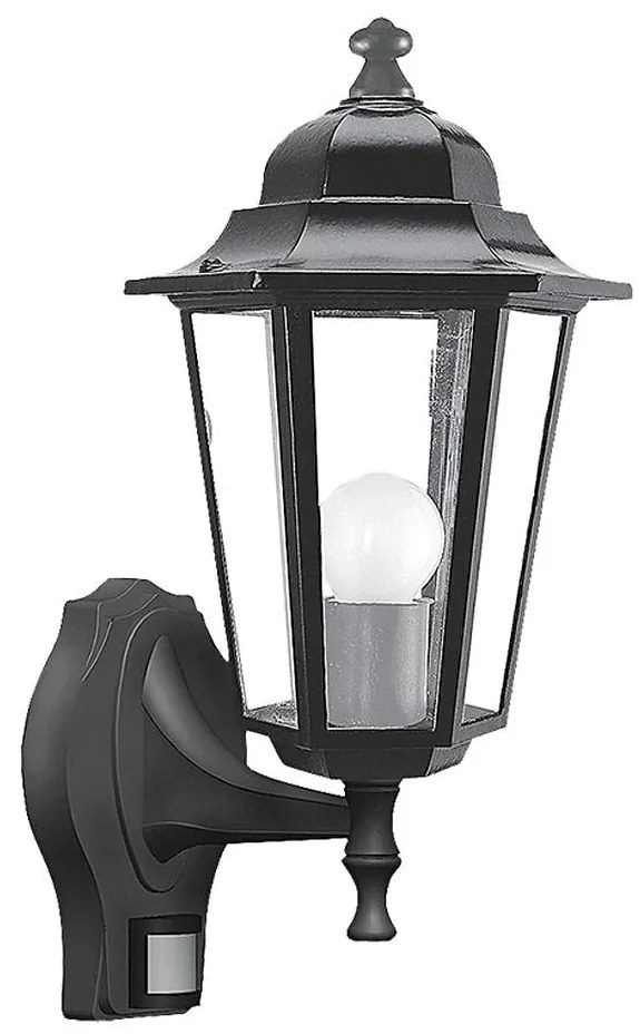 Rabalux 8217 Venkovní nástenné svietidlo s čidlom VELENCE 1xE27/60W/230V RL8217