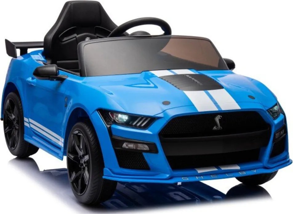 LEAN CARS Elektrické autíčko Ford Mustang GT500 Shelby modré