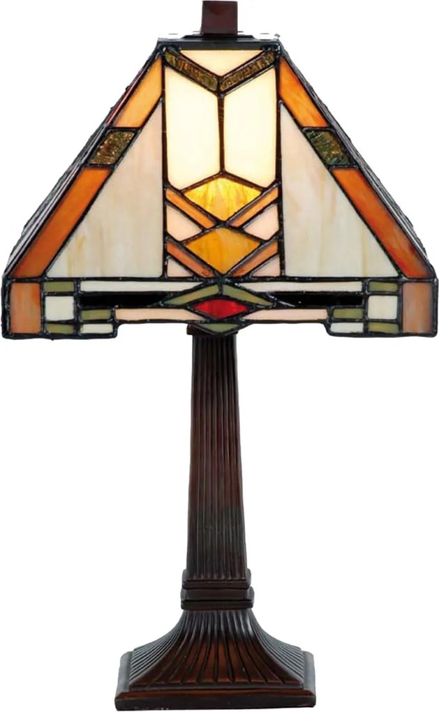 Stolná lampa Tiffany Arrow - 22 * 22 * 38 cm 1x E14 / Max 40W
