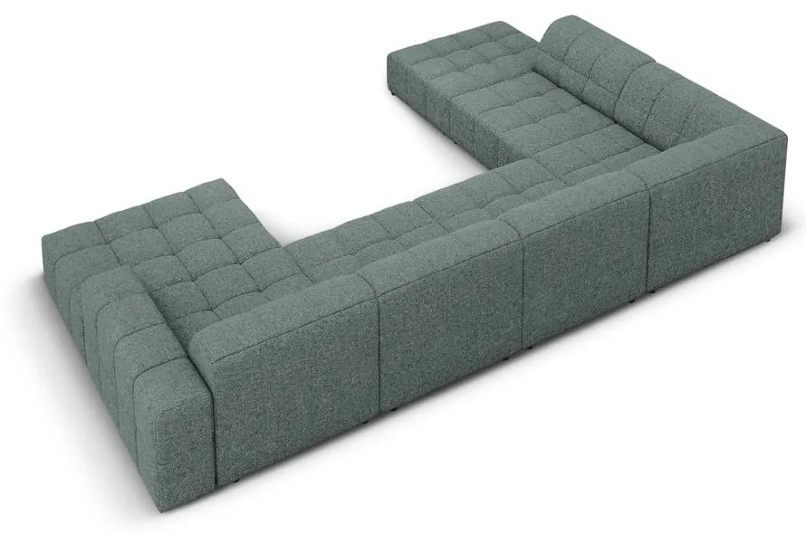 Tyrkysová rohová pohovka (ľavý roh/do "U") Chicago – Cosmopolitan Design