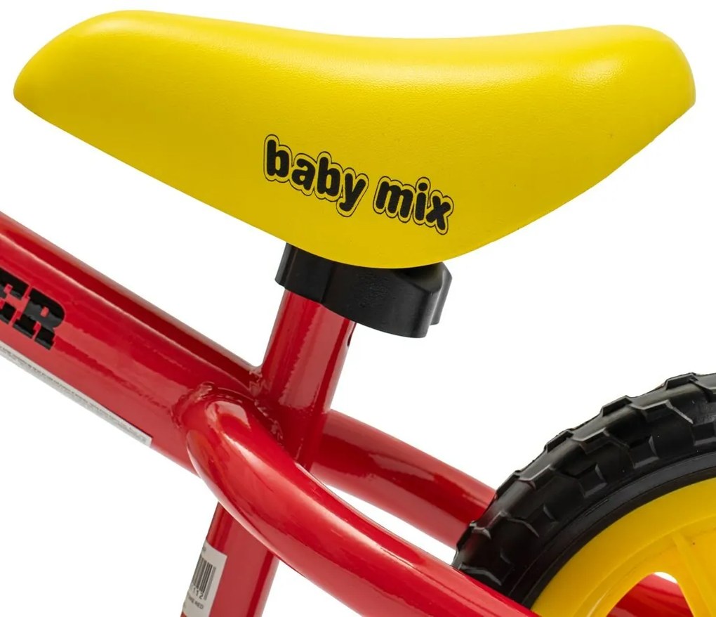Baby Mix Detské balančné kolo Traveller, červená