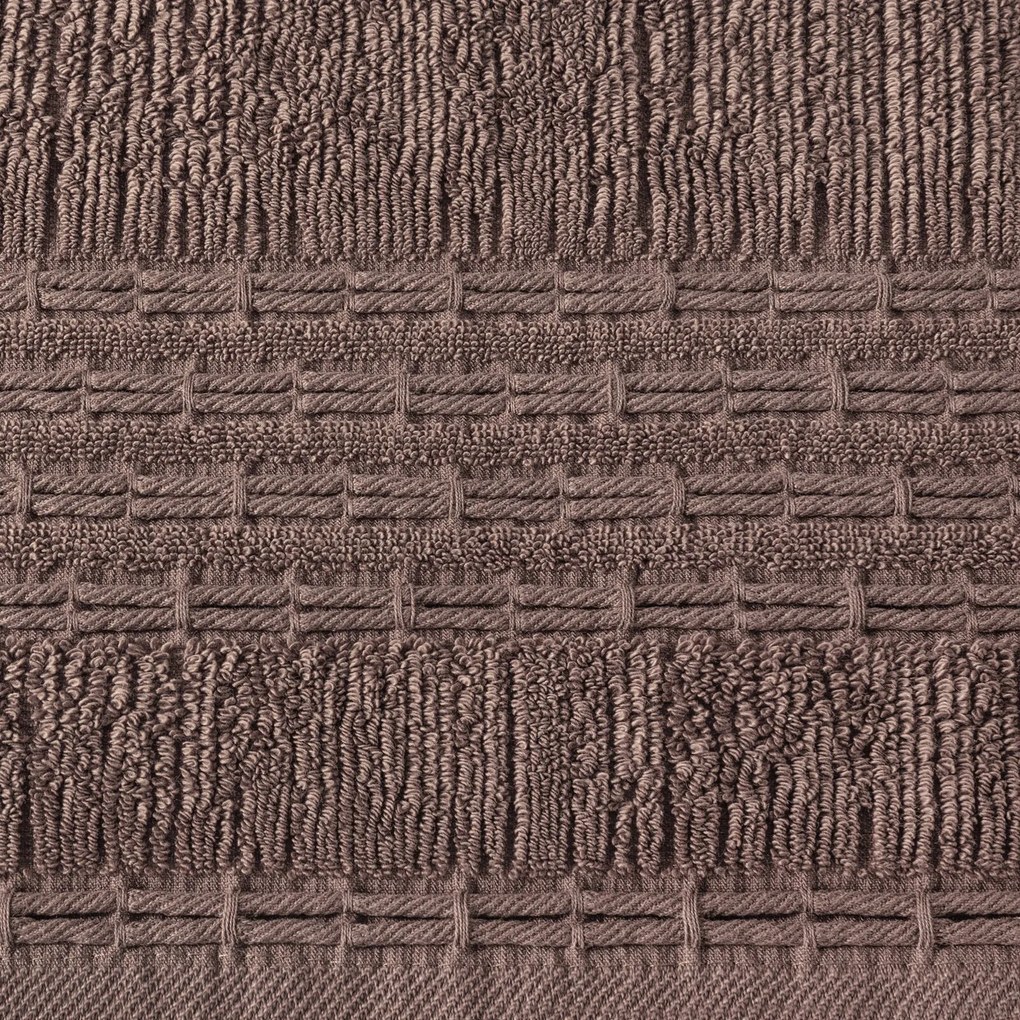 BAVLNENÝ UTERÁK ROMEO SADA 6KS 50X90 CM BORDOVÁ