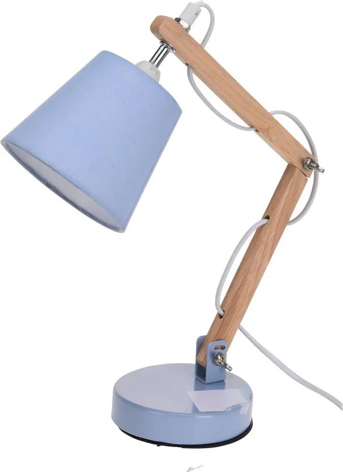 Koopman Stolná lampa Pastel tones modrá, 45 cm