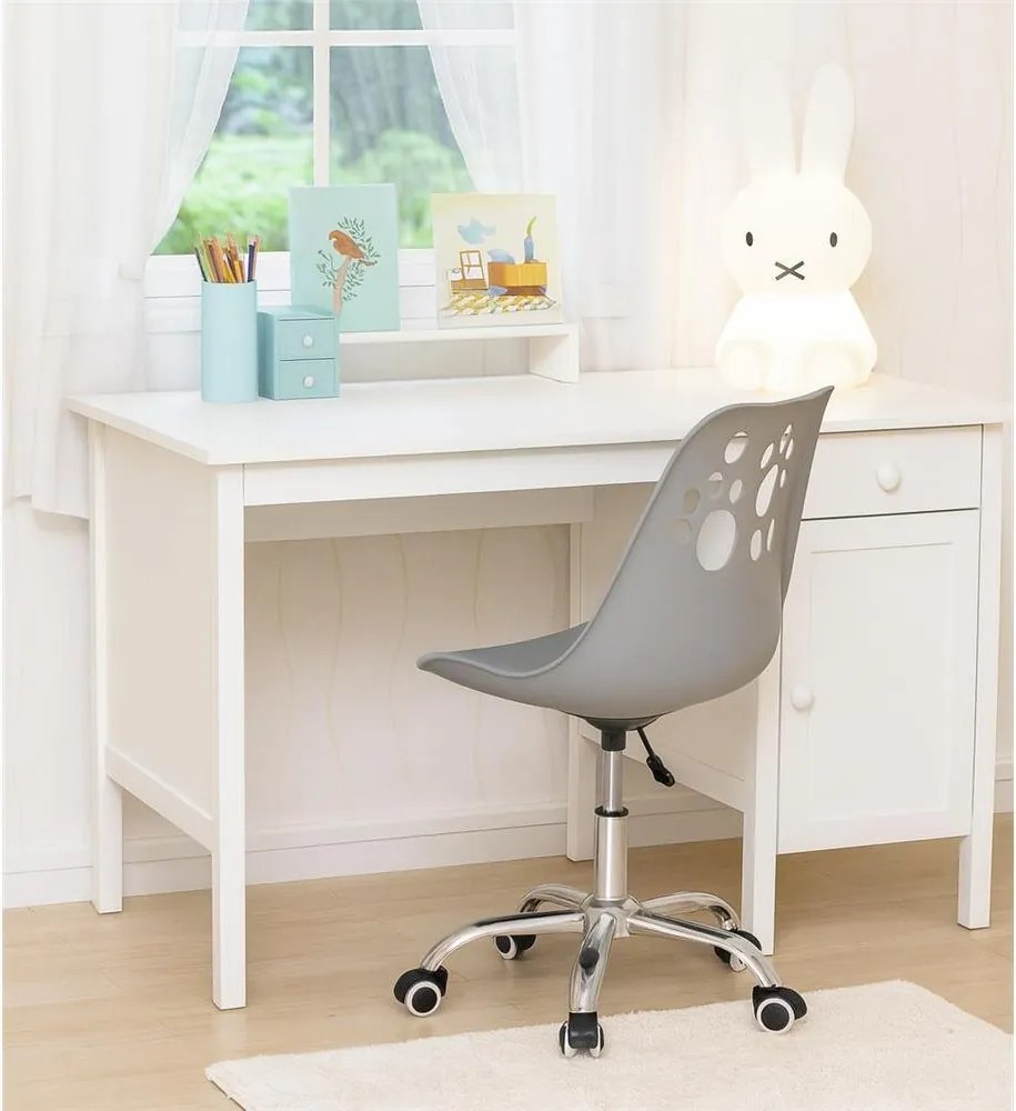 Otočná kancelárska stolička Springos HF0041 - sivá