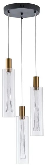 LED Luster na lanku LED/21W/230V 3000K