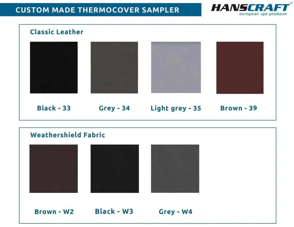 Hanscraft Vírivka HC7 Sterling silver Carbon Brown