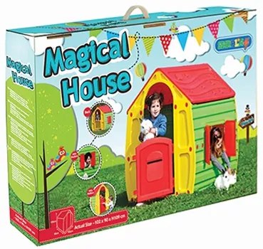 STARPLAST Magical House RED detský záhradný domček