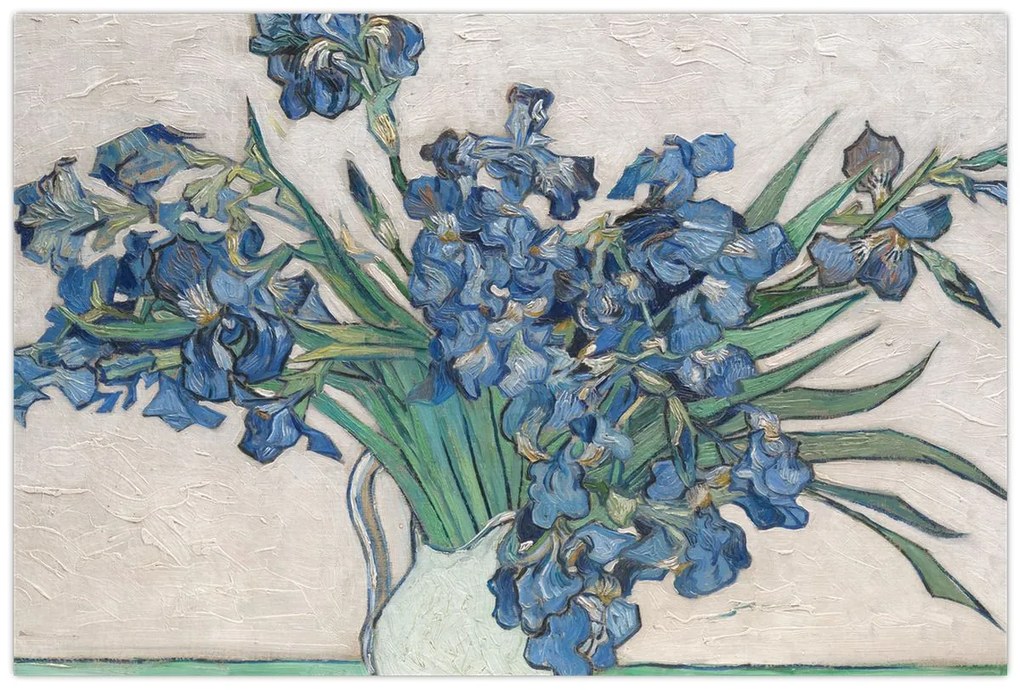 Obraz - Vincent van Gogh, Irises, reprodukcia (90x60 cm)