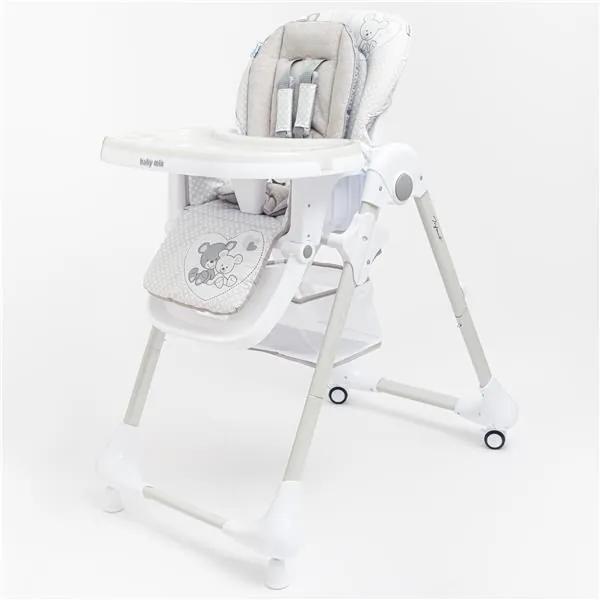 Jedálenská stolička Baby Mix Infant grey