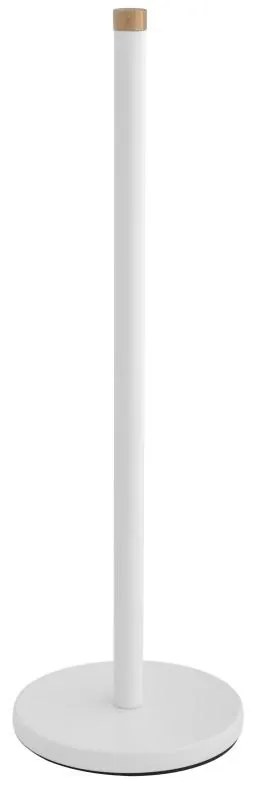 Erga príslušenstvo, zásobník na toaletný papier (4 rolky), biela matná-hnedá, ERG-YKA-P.SP1-WHT-B