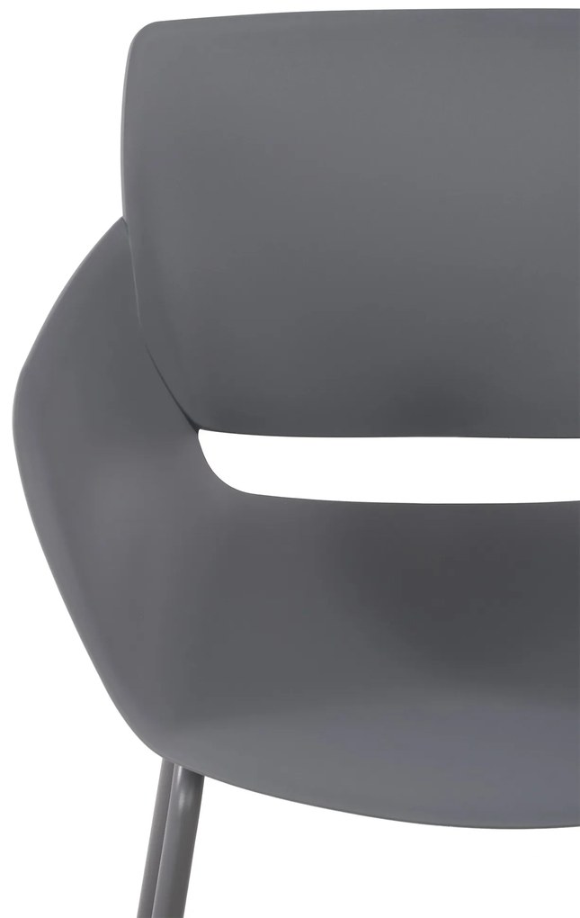 Stolička Alpena - tmavo šedá