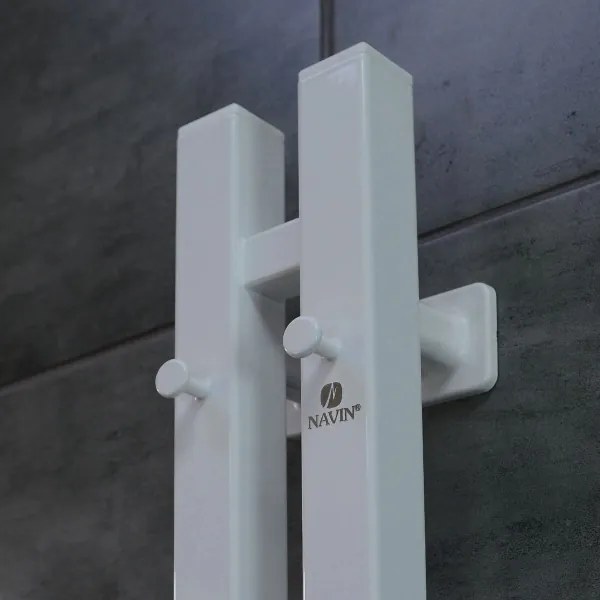 Elektrický sušák na uteráky SILOUETTE 187W/230V 120,6 cm IP44 pravý biely