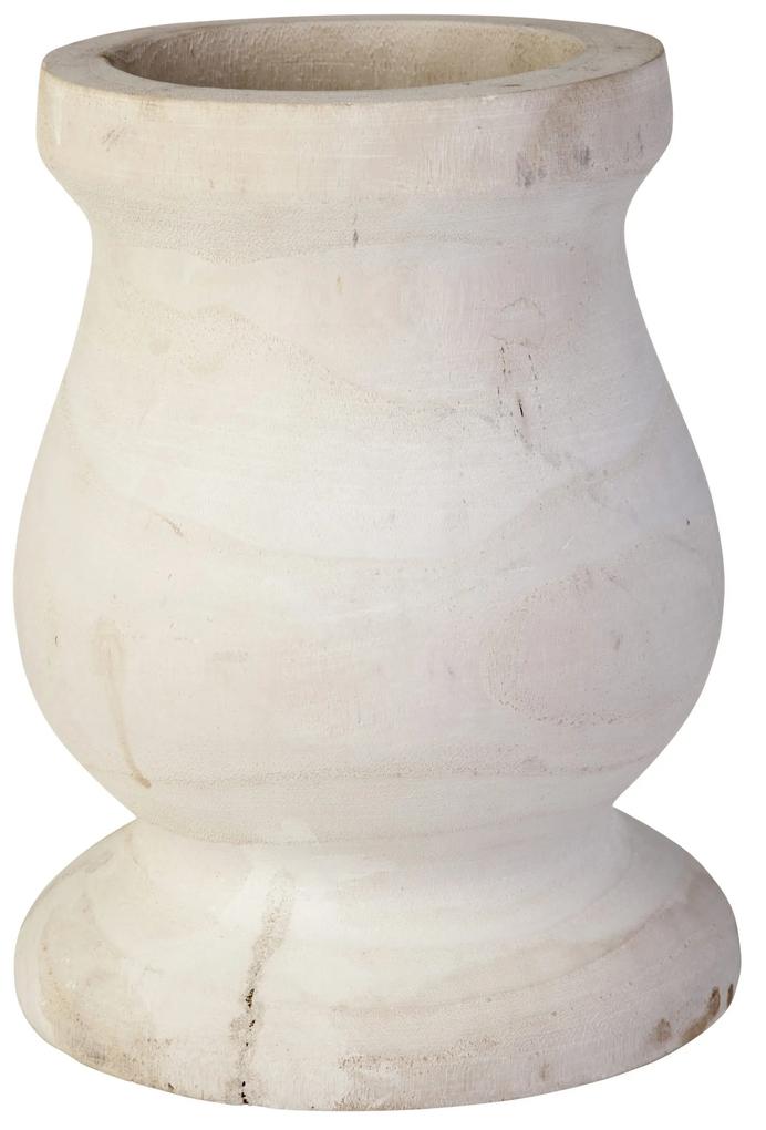 Drevená váza IRINA 26 cm