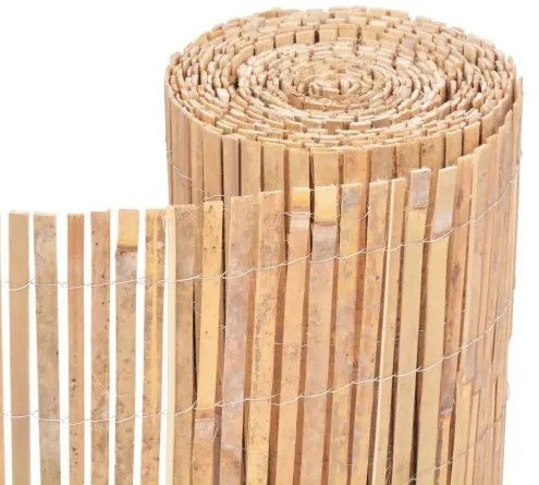 vidaXL Bambusový plot 1000x50 cm-