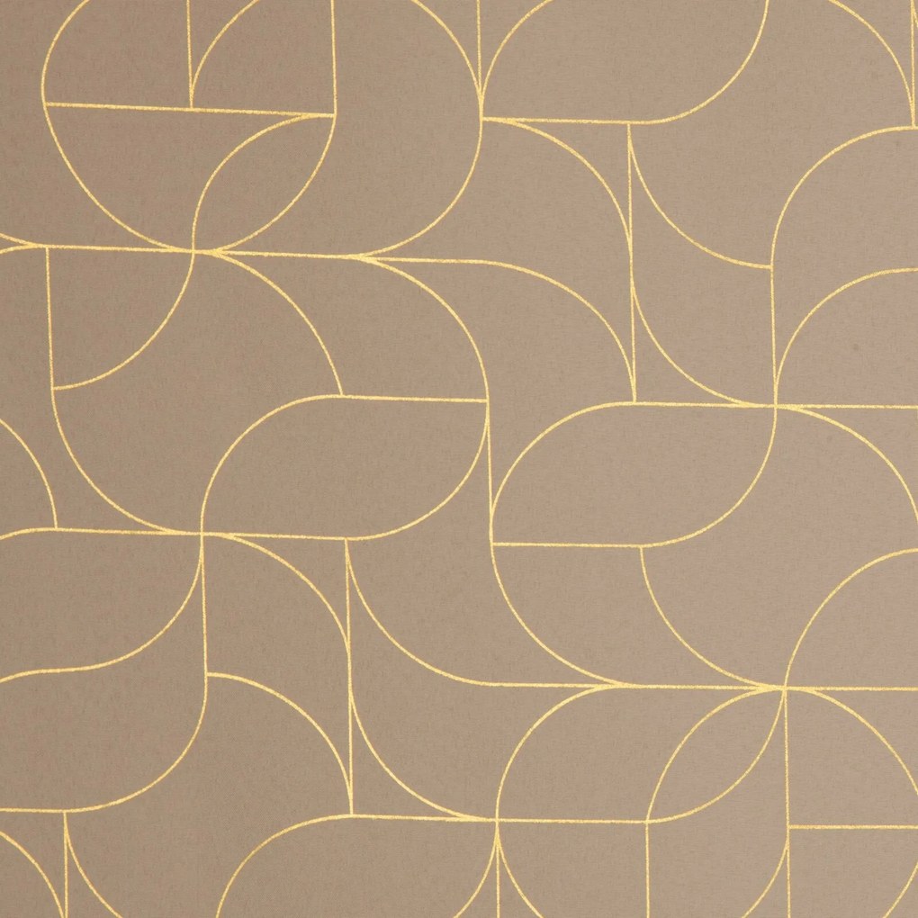 ZÁVES NA KRÚŽKOCH EVI 140X250 CM BÉŽOVÁ