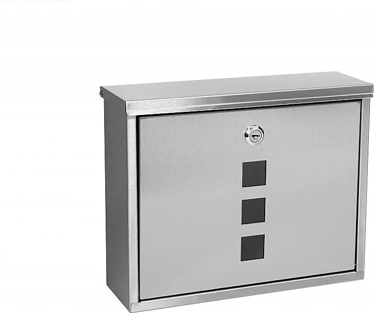 Poštová schránka RICHTER BK.209.N (NEREZ), Nerez, RICHTER Nerez matný