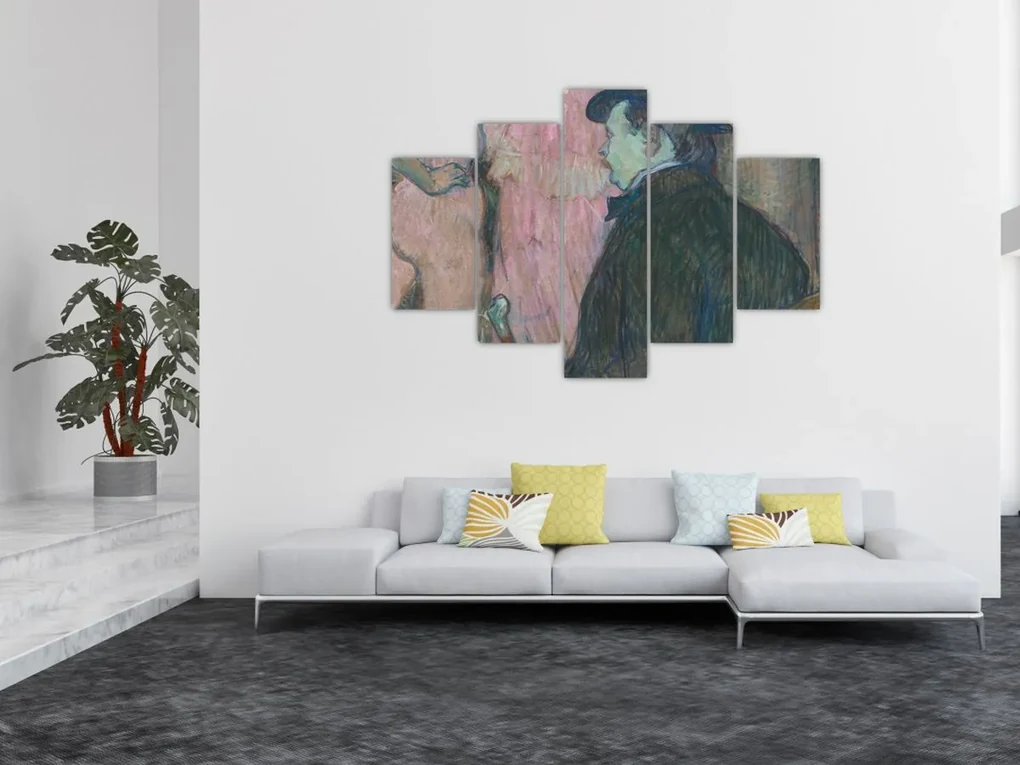 Obraz - Henri de Toulouse-Lautrec, Maxime Dethomas, reprodukcia (150x105 cm)