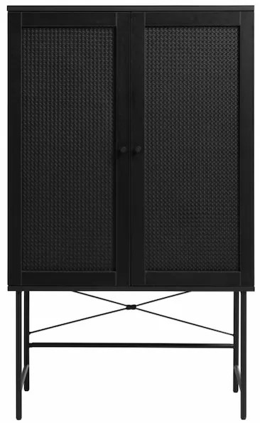 Pensacola komoda čierna 80 cm