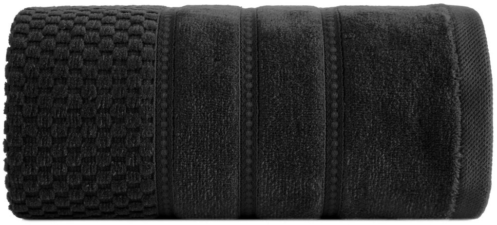 BAVLNENÝ UTERÁK ADORE 30X50 CM ČIERNA