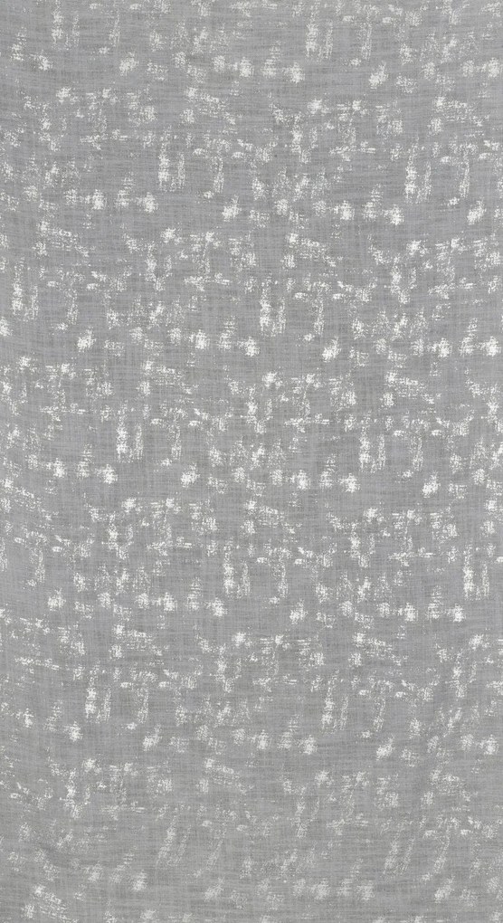 ZÁVES NA KRÚŽKOCH SOLANA 140X250 CM STRIEBORNÁ