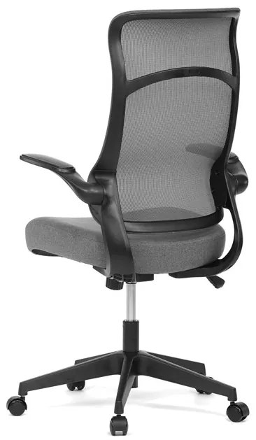 Autronic BONTEC Kancelárska stolička, hojdací mechanizmus, šedá sieťovina, KA-A182 BK Farba: Šedá
