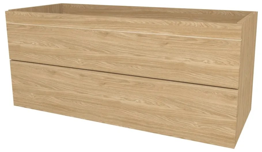 Mereo, Mereo Aira, kúpeľňová skrinka 121 cm, Multidecor, Dub olejovaný, MER-CN793SDUO1