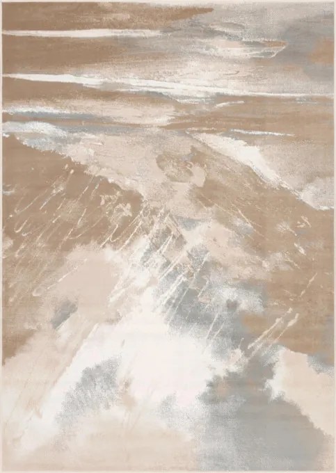 Koberec FD Sensi Bizar tmavobéžový