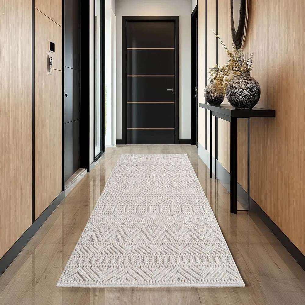 Krémový koberec 80x150 cm Helix 2202 – Ayyildiz Carpets